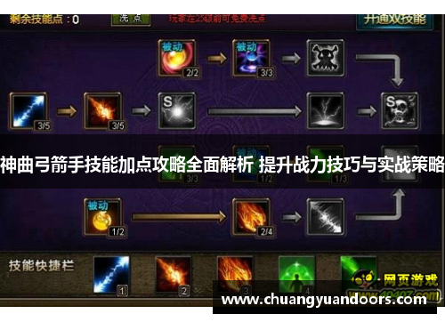 神曲弓箭手技能加点攻略全面解析 提升战力技巧与实战策略
